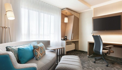 Room, 1 King Bed with Sofa bed (Mobility Accessible, Roll-In Shower)