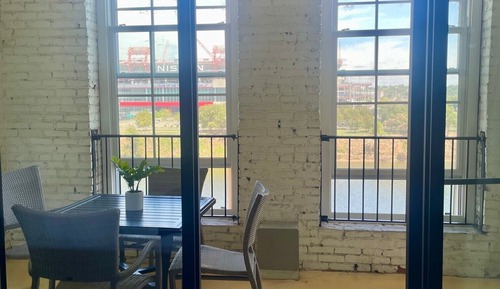 Riverfront Single King with Balcony