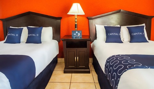 Standard Room, 2 Double Beds, Ocean View