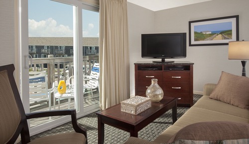 Loft Suite, Ocean View, Two Queen Beds with Sleeper Sofa