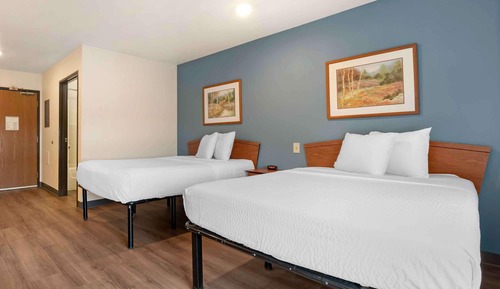 Standard Studio, 2 Double Beds, Non Smoking, Refrigerator & Microwave
