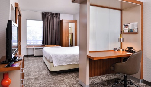 Studio, 1 King Bed with Sofa bed (Hearing Accessible)
