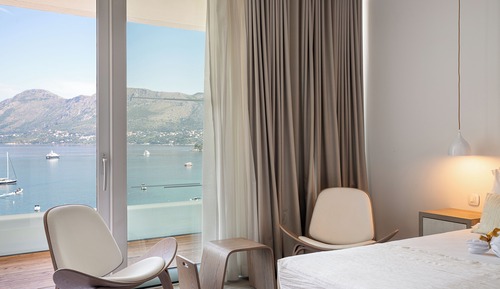 Premium Double Room with Balcony, Sea View