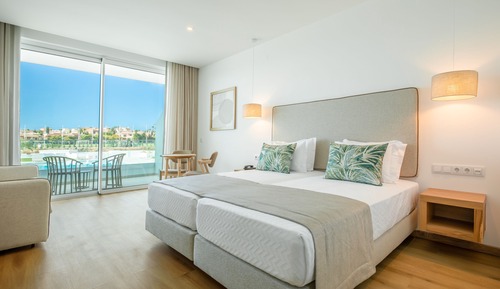 Twin Room, Balcony, Pool View