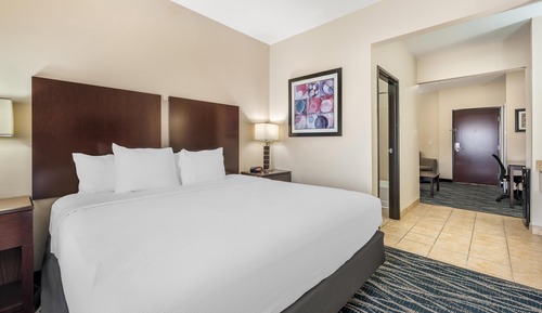 Suite, 1 King Bed with Sofa bed, Non Smoking, Refrigerator & Microwave (with Sofabed)