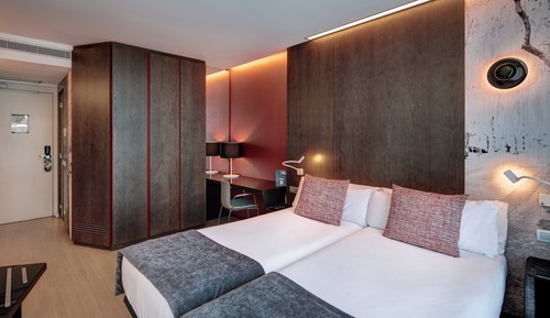 Classic Twin Room, View (Sagrada Familia View)