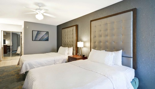 Suite, 2 Queen Beds, Accessible, Non Smoking (Mobility & Hearing, Roll-in Shower)