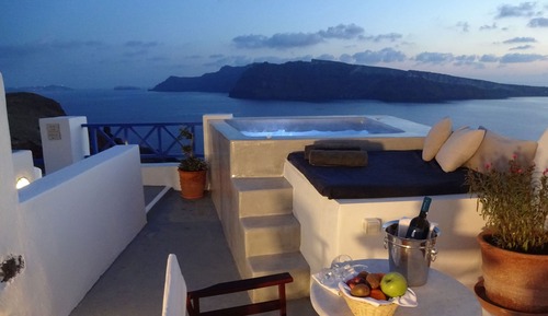 Premium Honeymoon Plunge Pool Suite with Sunset View