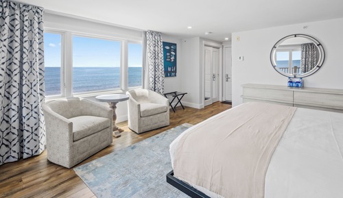 Premier Room, 1 King Bed with Sofa bed, Ocean View, Oceanfront (King)