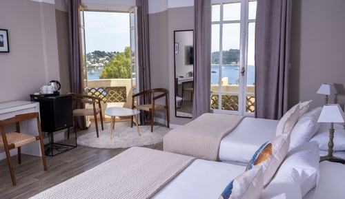 Superior Quadruple Room, Sea View