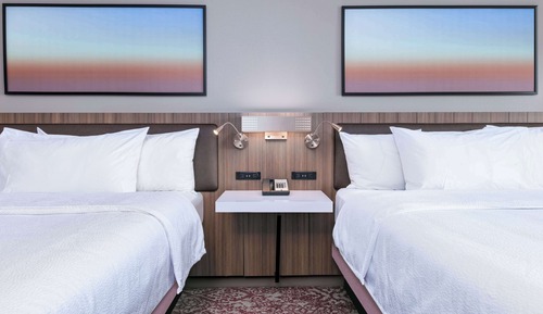 2 Queen Beds with Sofa Sleeper