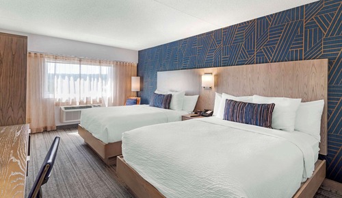 Standard Room, 2 Queen Beds, Non Smoking, Refrigerator