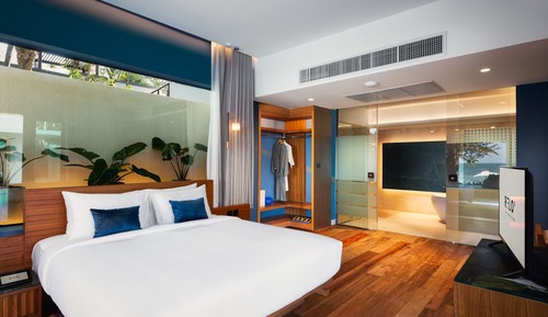 Villa, Pool Access, Beach View