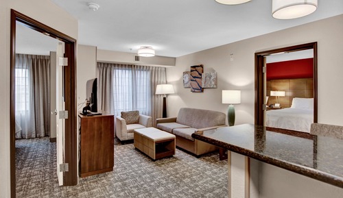 Suite, 2 Bedrooms, Mobility Accessible, Kitchen (Communications, Access Tub)