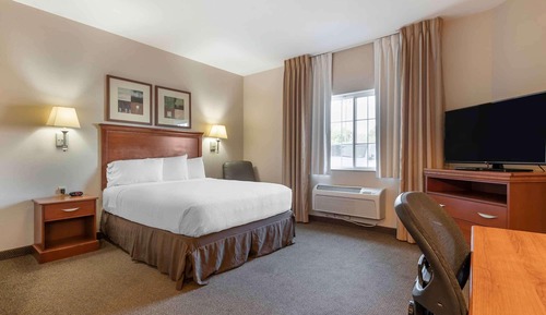 Standard Studio, 1 Queen Bed, Non Smoking, Refrigerator & Microwave