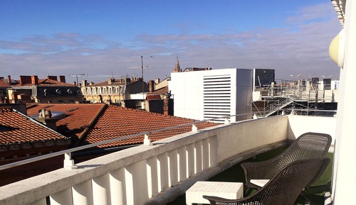 Superior Double Room, Terrace, City View