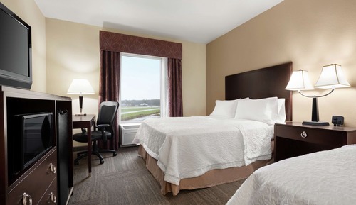 Two Double Beds, Non-Smoking, Accessible