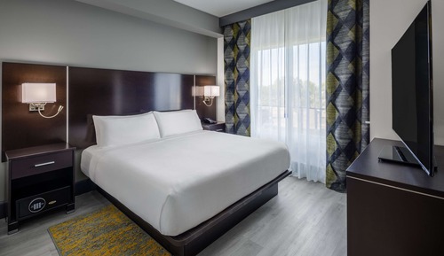 Suite, 1 King Bed (Mobility & Hearing, Roll-In Shower)