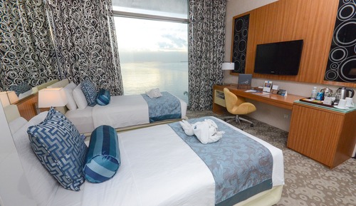 Standard Twin Room, 2 Twin Beds, Sea View