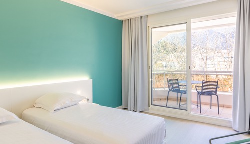 Double or Twin Room, Terrace, Mountain View