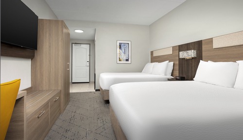 Standard Room, 2 Queen Beds (Walk-In Shower)