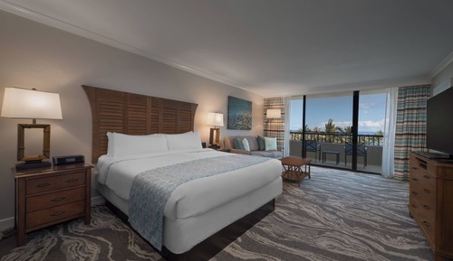 Room, 1 King Bed with Sofa bed, Non Smoking, Ocean View (Balcony)