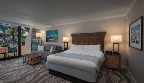 Room, 1 King Bed with Sofa bed, Non Smoking, Ocean View (Balcony)