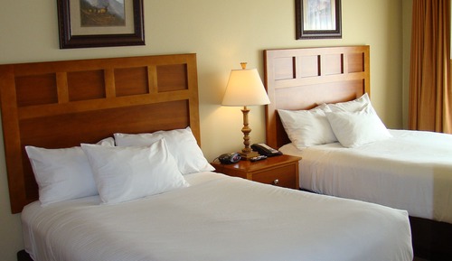 Deluxe Room, Multiple Beds, Kitchen (2 Queen Beds 1 Bedroom Full Kitchen)