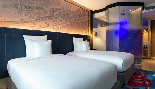 Standard Room, 2 Twin Beds, City View
