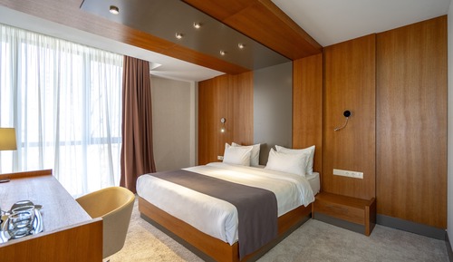 Deluxe Double Room, 1 King Bed, Non Smoking, City View