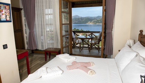Double Room, Sea View (Incir)