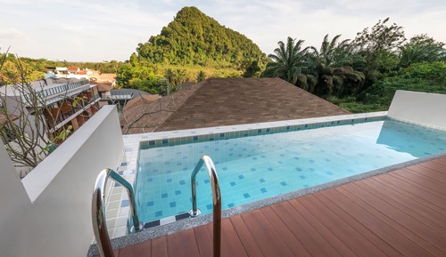 Mountain Pool Villa with Bathtub