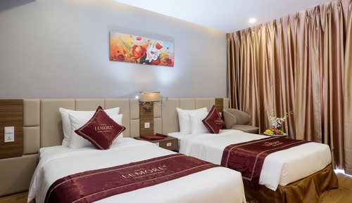 Deluxe Twin Room, 1 Bedroom, City View