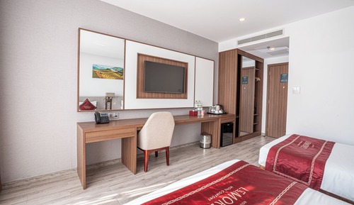 Deluxe Quadruple Room, 1 Bedroom, City View
