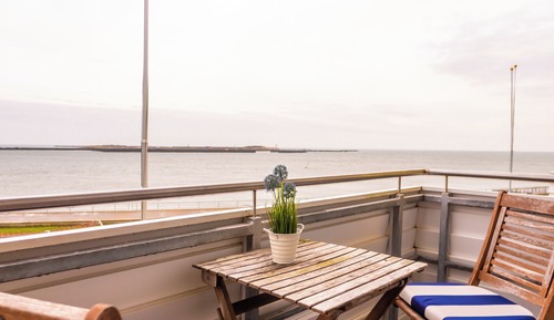 Triple Room, 1 Double Bed with Sofa bed, Balcony, Sea View