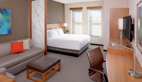 Room, 1 King Bed with Sofa bed (High Floor)