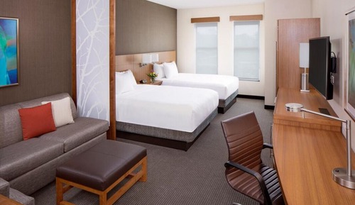 Room, Accessible, Bathtub (2 Queenbed & 1 Sofabed)