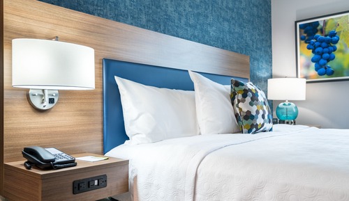 Studio, 1 King Bed, Accessible (Roll-In Shower, Hearing & Mobility)