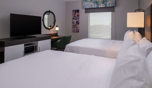Room, 2 Queen Beds, Refrigerator & Microwave