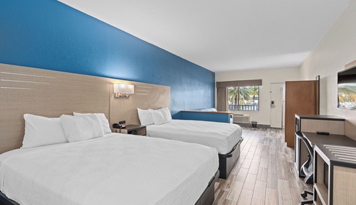 Studio Suite, 2 Double Beds, Non Smoking