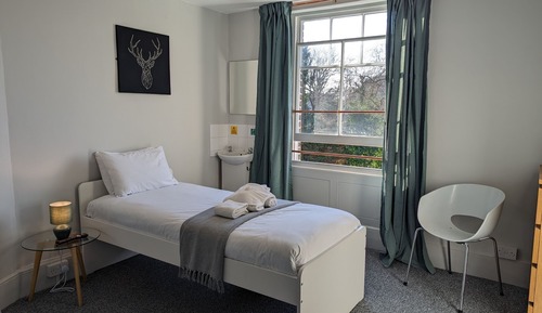 Economy Single Room, Shared Bathroom, Garden View (7)