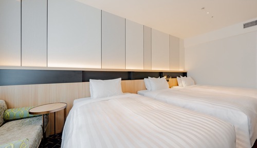 Moderate Twin Room for 3 People with Extra Bed - Non-Smoking