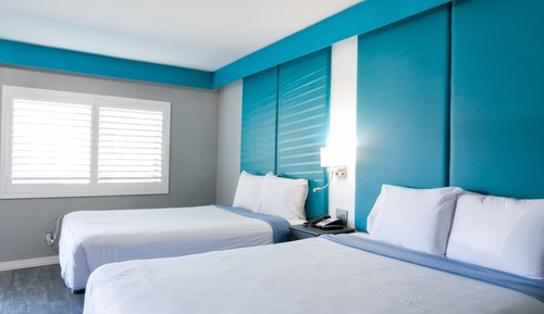 Deluxe Double Room, Multiple Beds, Non Smoking