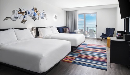 Room, Multiple Beds, Balcony