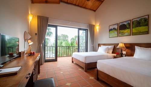 Deluxe Double or Twin Room, Garden View
