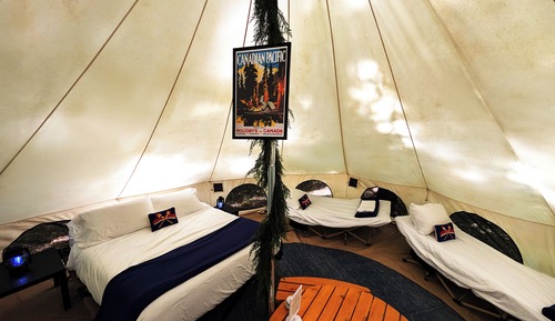 Canadian Northwoods Luxury Tent #5 (Premiere Resort Amenities Included!)