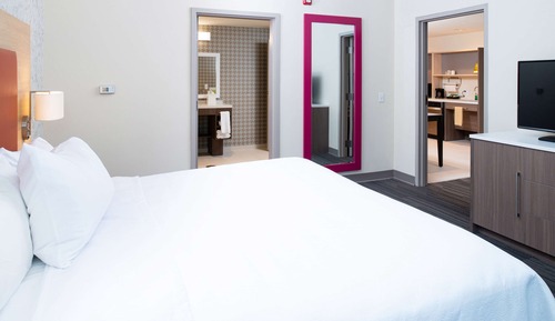 Suite, 1 King Bed, Accessible (Roll-In Shower)