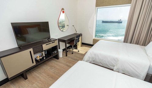 Room, 2 Twin Beds, Ocean View