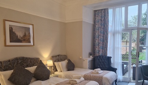 Deluxe Quadruple Room, Garden Area