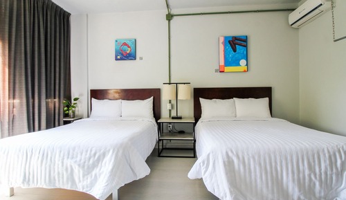 City Quadruple Room, 2 Double Beds